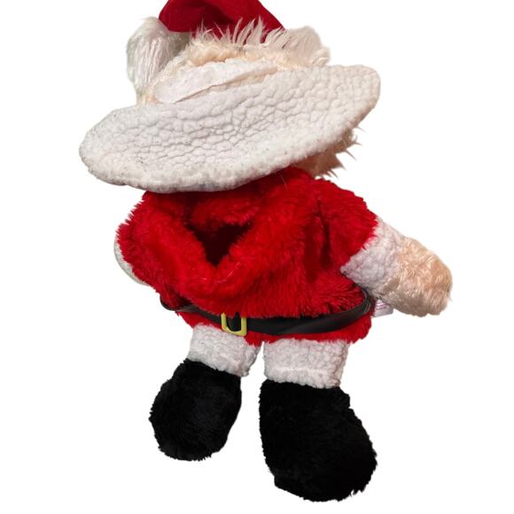 1988 Fairview Plush Christmas Stockings Set of 3 Rudolph Santa Snowman VTG - Picture 4 of 15